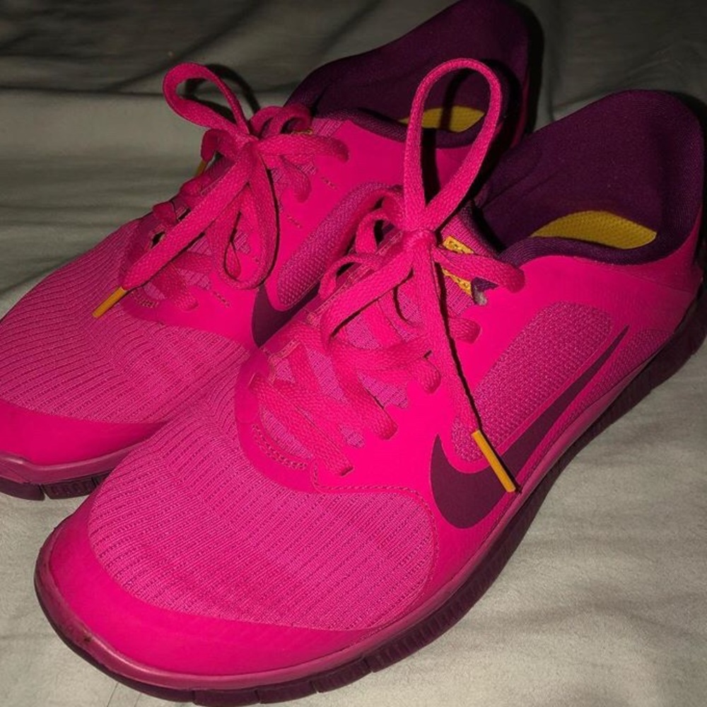 Nike livestrong hot pink sneakers